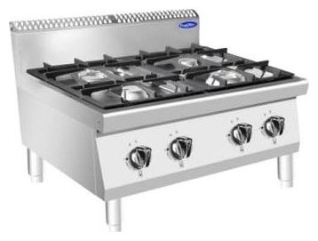 Gas Stove – 4-Burner Countertop, Mixed Burner (700 Series)