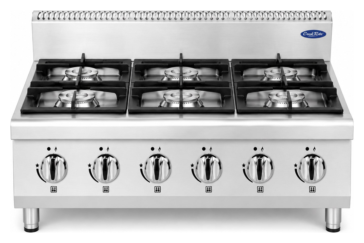 Gas Stove – 6-Burner Countertop (700 Series) — AT7G6B-C2