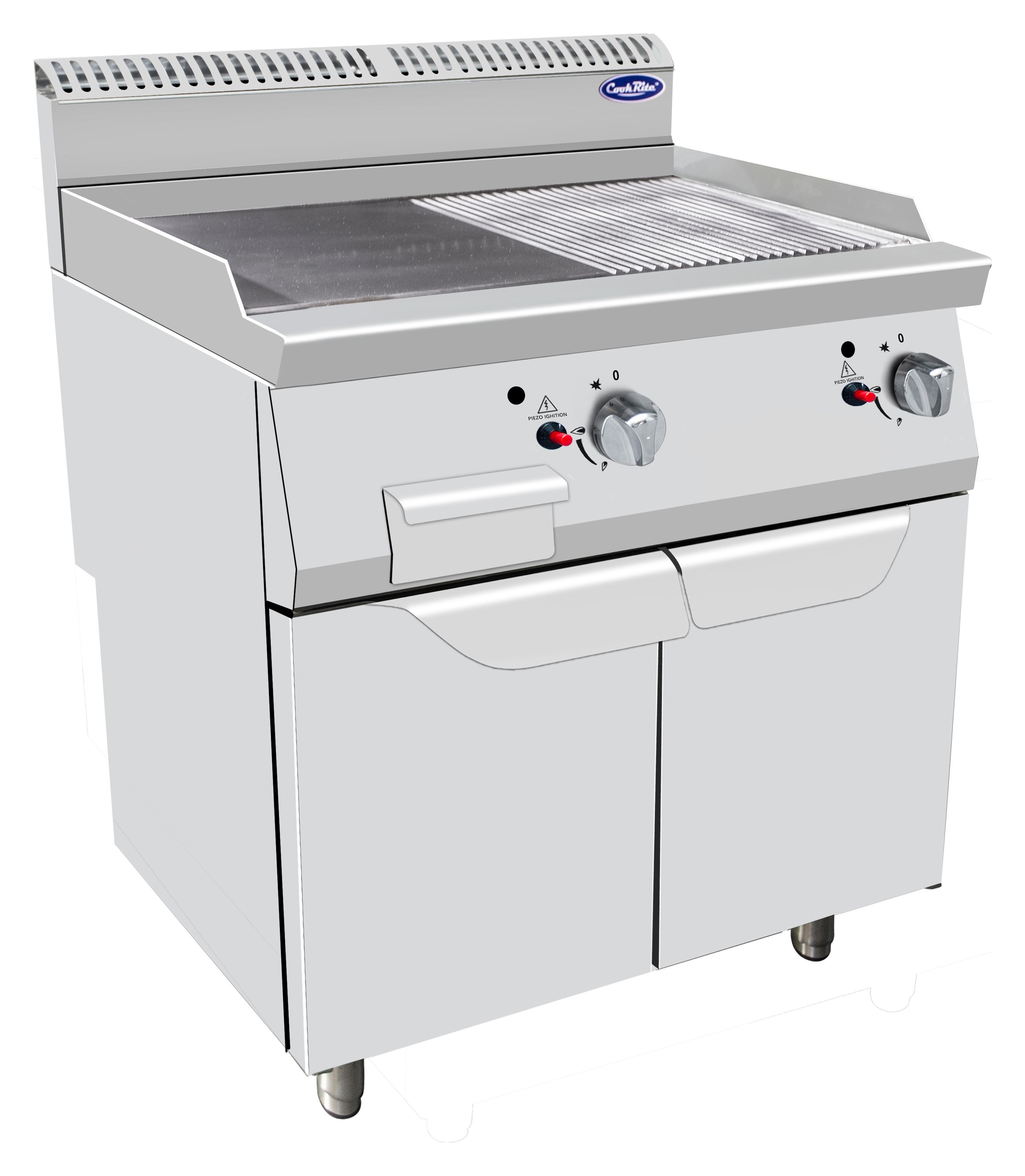 Gas Griddle – 800mm Floor (700 Series) — AT7G8G-F
