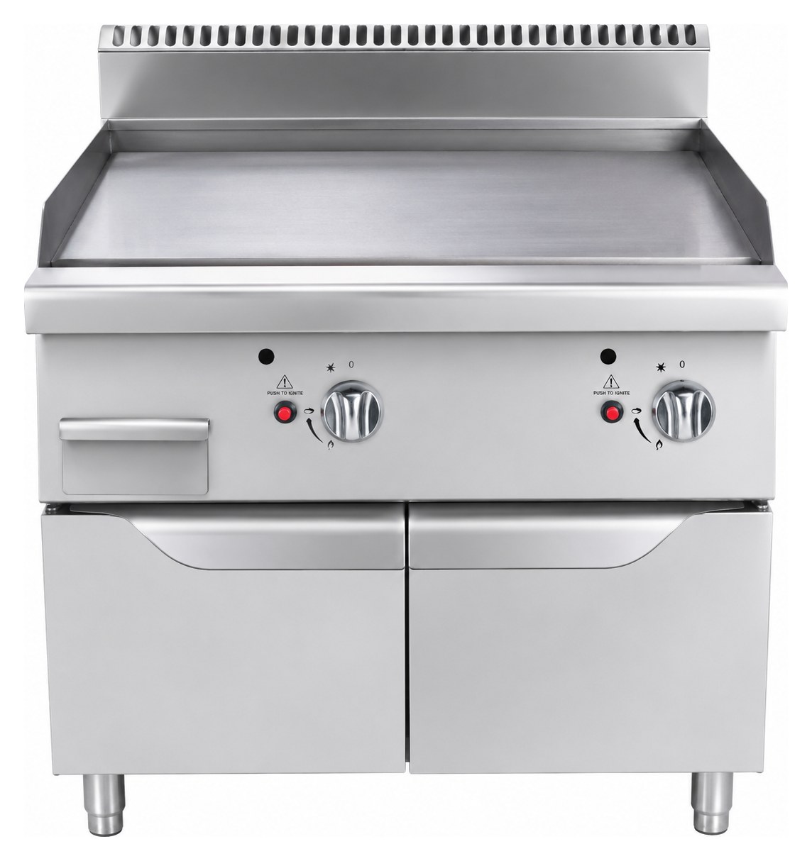 Gas Griddle – 800mm Floor, Smooth (900 Series) — AT9G8G-F-A