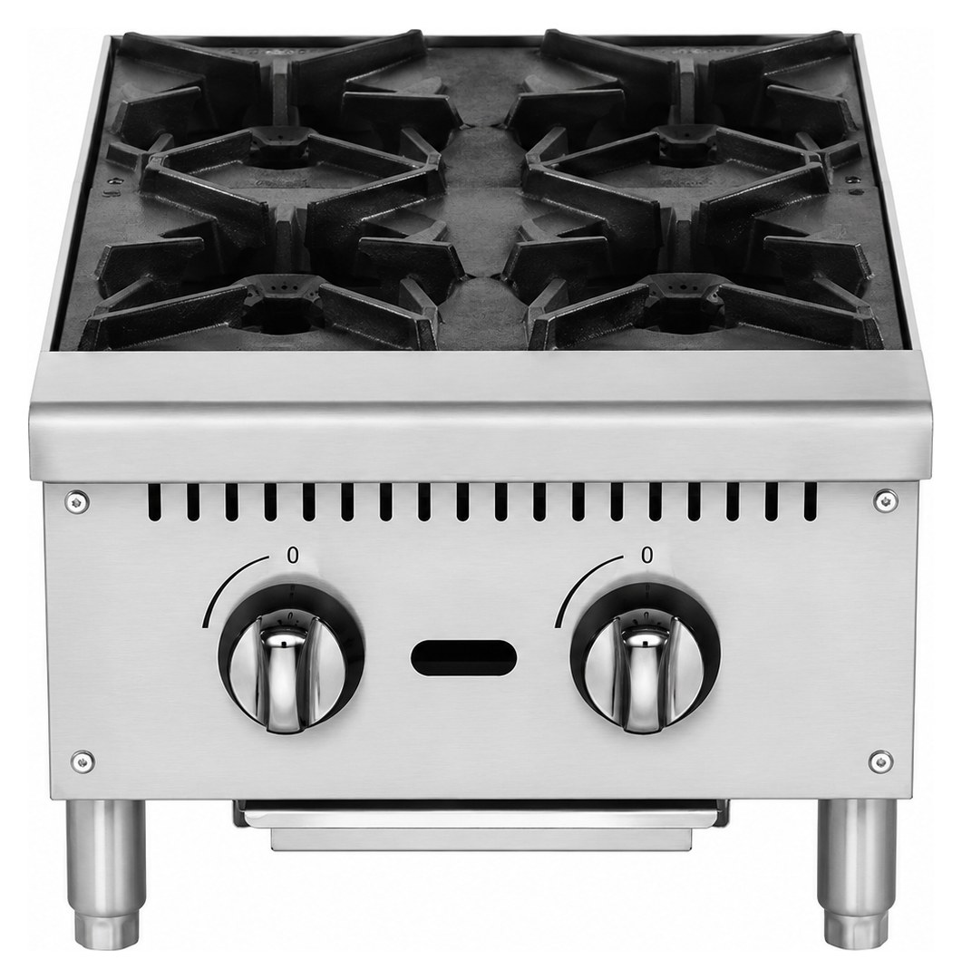 Gas Stove – 2-Burner Countertop (US) — ATHP-12-2