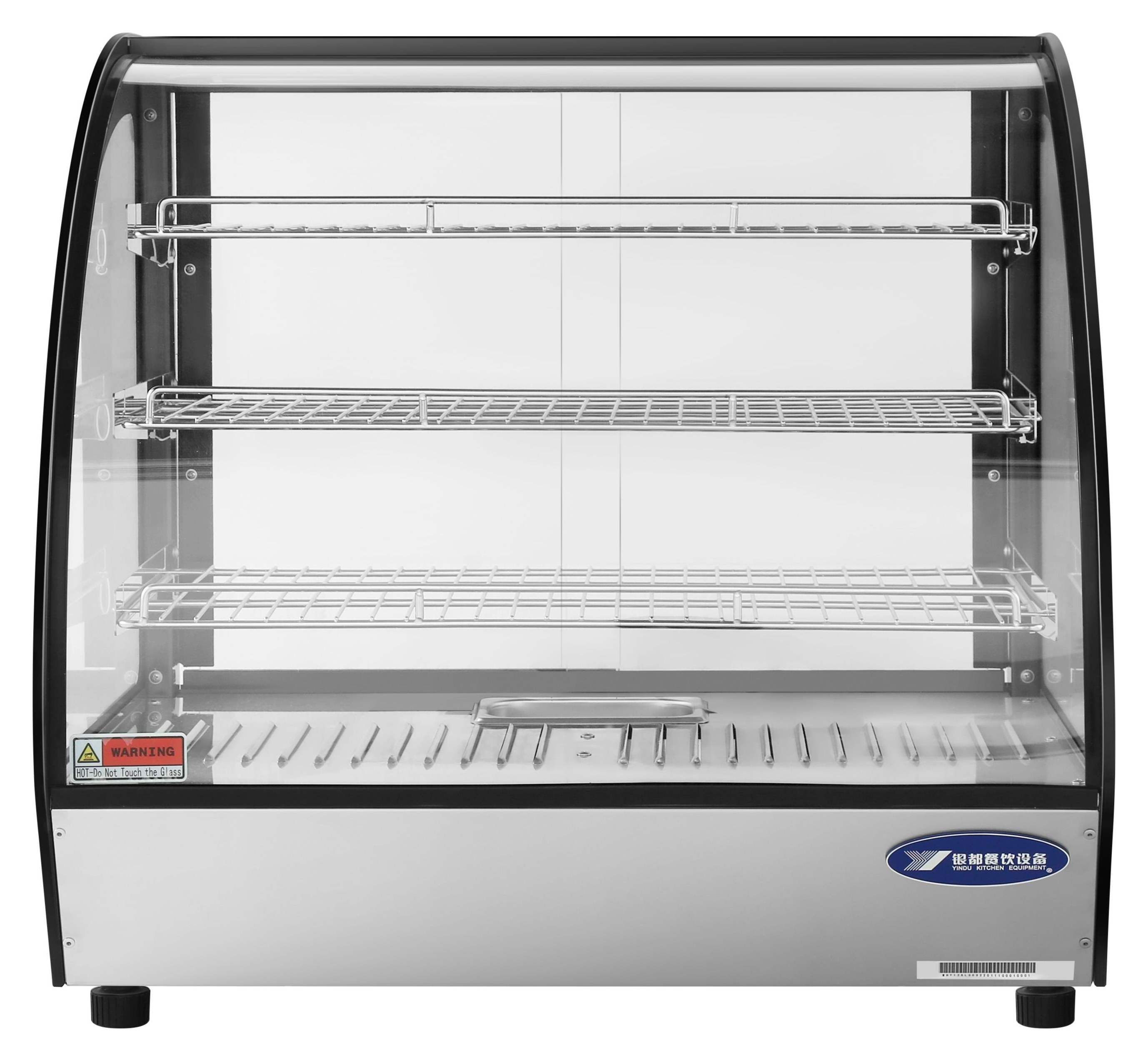 Hot Display Case – 700mm Curved, Countertop — WHY125L