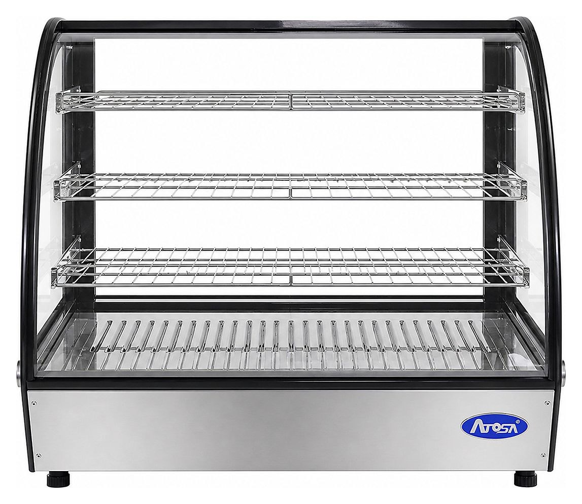 Hot Display Case – 900mm Curved, Countertop — WHY160L