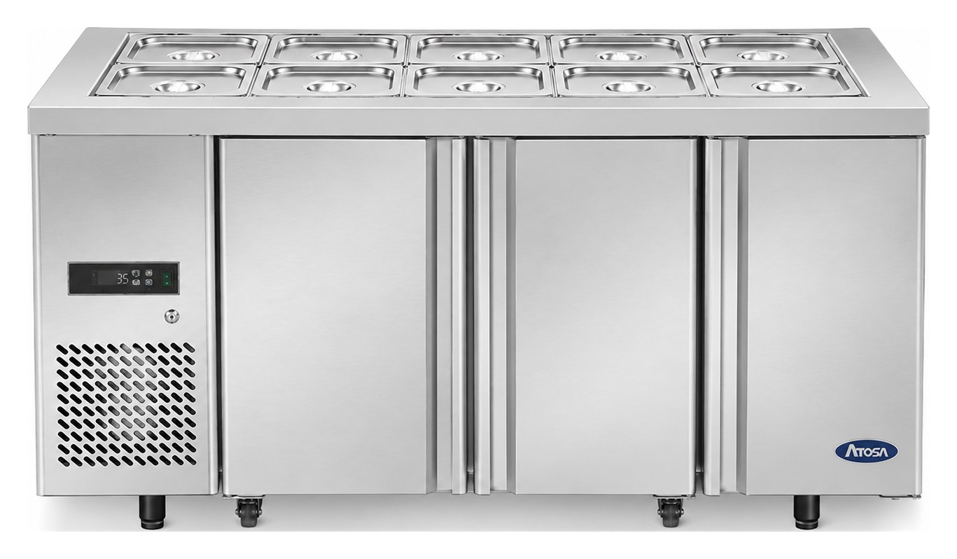 Sandwich Prep Table – 3 Door (1800mm) — YWL9740